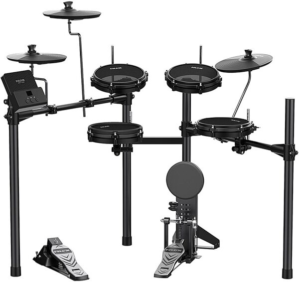 open zoom image for NUX DM-110 All-Mesh Head Electronic Drum Set, New, Action Position Back