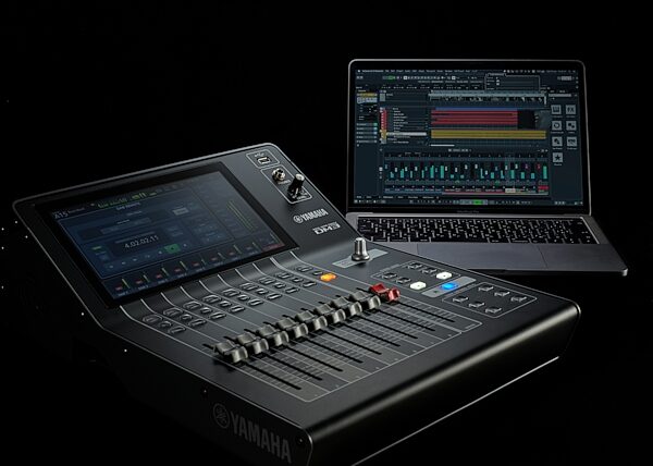 open zoom image for Yamaha DM3-D Digital Mixer - Dante Edition, New, Action Position Front
