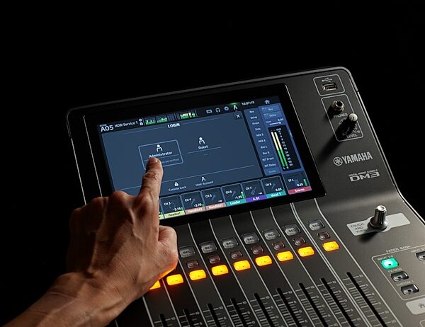 open zoom image for Yamaha DM3-D Digital Mixer - Dante Edition, New, Action Position Back