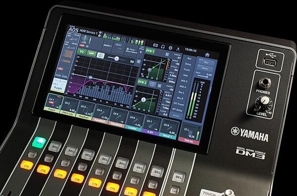open zoom image for Yamaha DM3-D Digital Mixer - Dante Edition, New, Screenshot Front