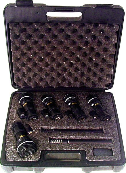 open zoom image for Nady DMK7 Microphone Drum Package with 7 Mics and Case, Main