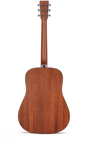 open zoom image for Martin DM Dreadnought Acoustic Guitar (with Case), Back