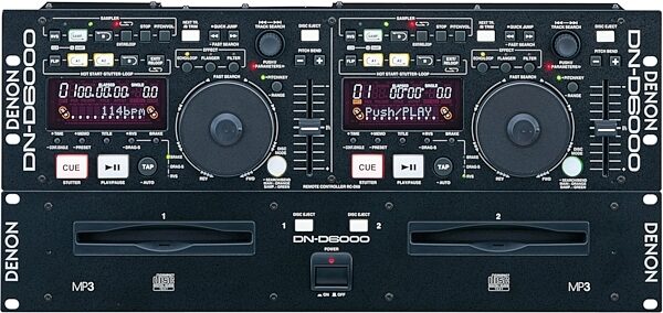 open zoom image for Denon DND6000 Dual CD/MP3 Player, Main