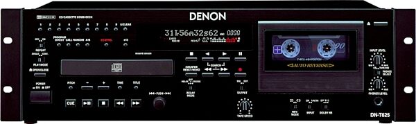 open zoom image for Denon DNT625 Combination CD and Tape Player, Main