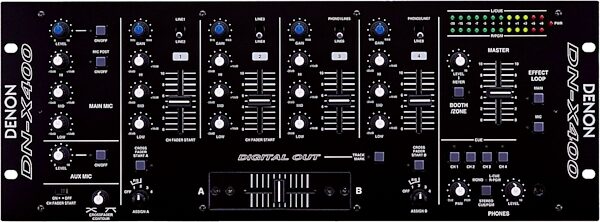 open zoom image for Denon DNX400 Professional DJ Mixer, Main