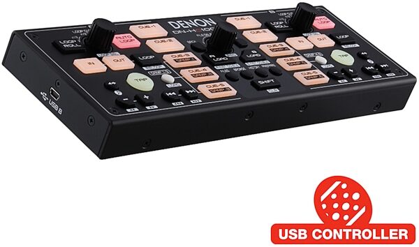 open zoom image for Denon DNHC1000S Serato Scratch Live Sub Controller, Angle
