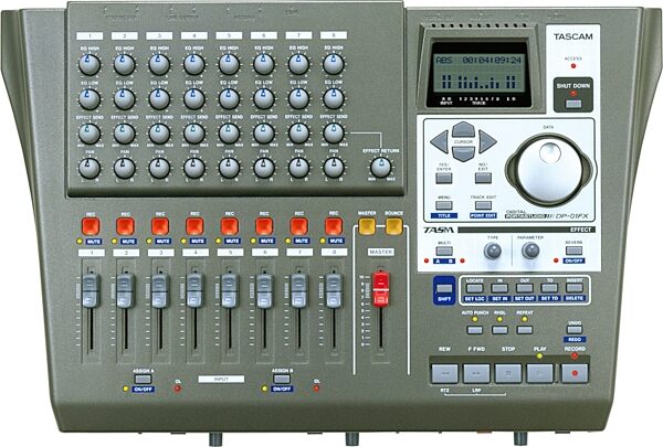 open zoom image for TASCAM DP01FX 8-Track Hard Disk Recorder with FX, Main