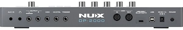 open zoom image for NUX DP-2000 Compact Digital Percussion Pad, New, Action Position Back