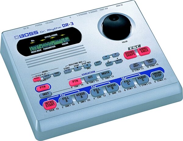 open zoom image for Boss DR-3 Dr. Rhythm Drum Machine, Main