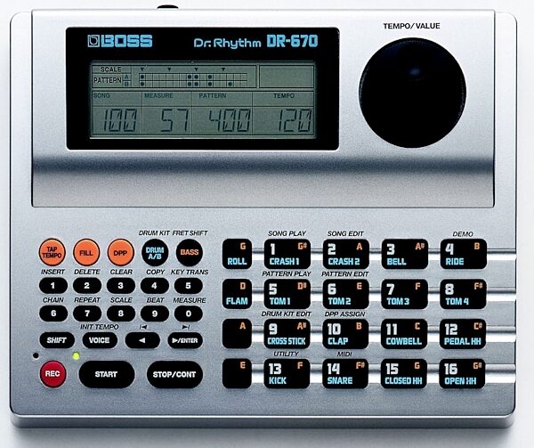 open zoom image for Boss DR-670 Dr. Rhythm Drum Machine, Main