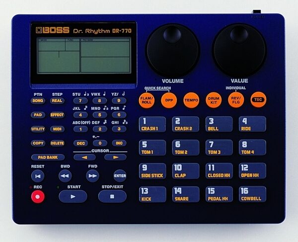 open zoom image for Boss DR770 Drum Machine, Main