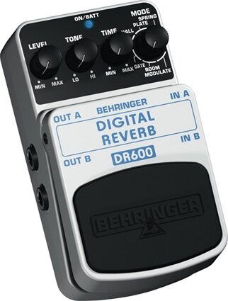 open zoom image for Behringer DR600 Digital Stereo Reverb Pedal, Main