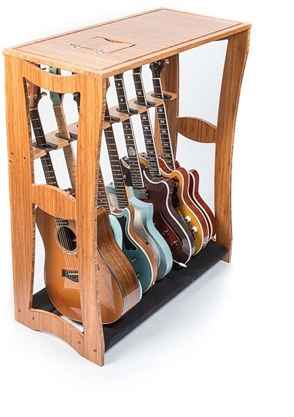 open zoom image for DRS Racks BT7 Benchtop Guitar Workstation for Bravo7 Guitar Rack, Natural, ve