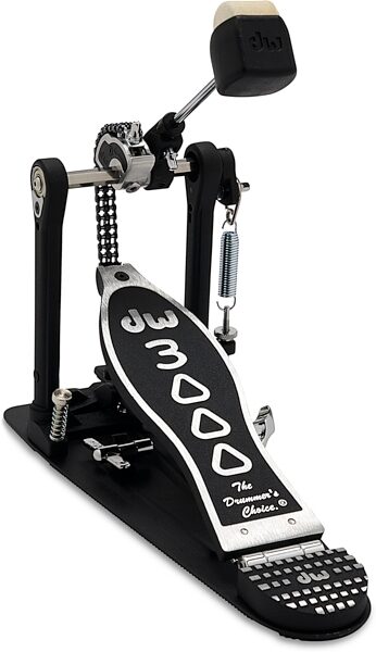 open zoom image for Drum Workshop 3000 Single Bass Drum Pedal, With Double Chain, Action Position Back