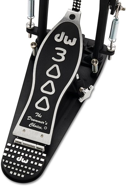 open zoom image for Drum Workshop 3002A Double Bass Drum Pedal, Black/Chrome, Action Position Back