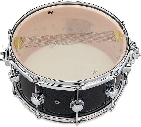 open zoom image for Drum Workshop Collectors SSC Finish Ply Snare Drum, Black Ice, 6.5 inchx14", view