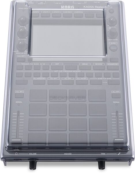 open zoom image for Decksaver Cover Korg Kaoss Replay, New, Action Position Back