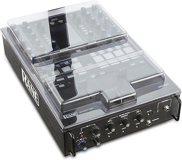 open zoom image for Decksaver Cover for Rane Seventy and Seventy-Two Mixer, New, Angled Front
