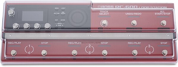 open zoom image for Decksaver Cover for Boss RC-600, New, Action Position Back