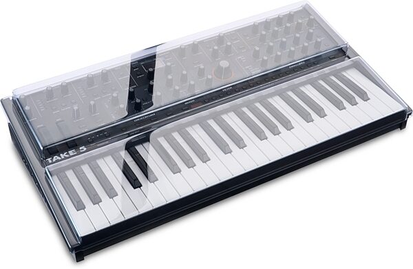 open zoom image for Decksaver Cover For Sequential Take 5 and Oberheim TEO-5, Open Box (Very Good), Action Position Back
