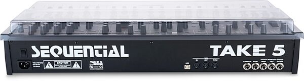 open zoom image for Decksaver Cover For Sequential Take 5 and Oberheim TEO-5, Open Box (Very Good), Action Position Back