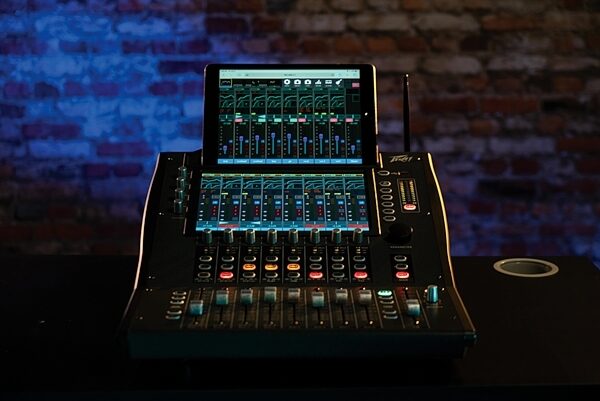 open zoom image for Peavey Aureus Digital Mixer, 28-Channel, Open Box (Very Good), In Use