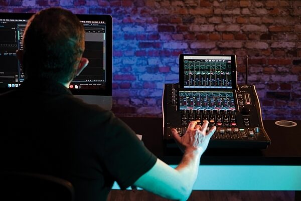 open zoom image for Peavey Aureus Digital Mixer, 28-Channel, Open Box (Very Good), In Use