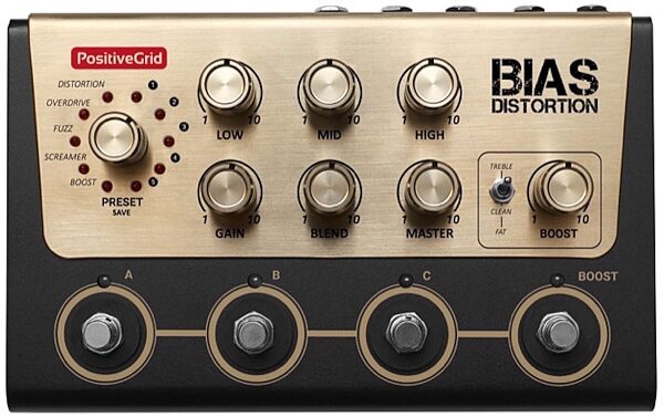 open zoom image for Positive Grid Bias Distortion Pedal, Main