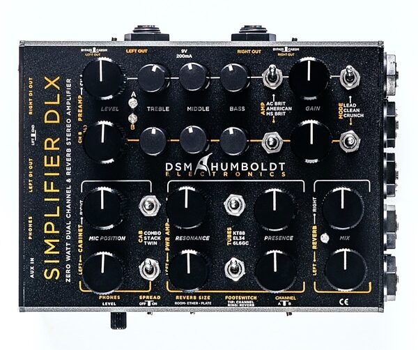 open zoom image for DSM Humboldt Simplifier Deluxe Guitar Preamp, Main