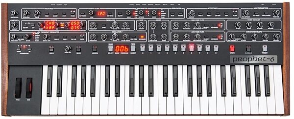 open zoom image for Sequential Prophet-6 Analog Synthesizer Keyboard, 49-Key, New, Main