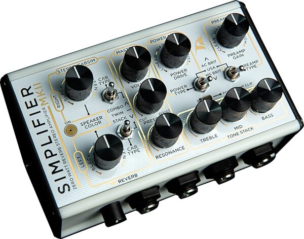 open zoom image for DSM Humboldt Simplifier MK-II Zero Watt Stereo Amplifier, New, Action Position Back