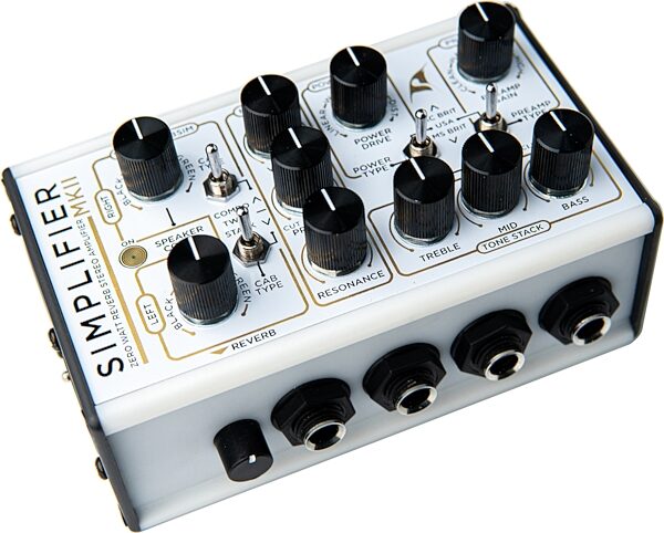 open zoom image for DSM Humboldt Simplifier MK-II Zero Watt Stereo Amplifier, New, Action Position Back