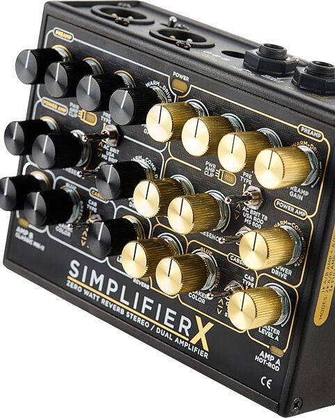 open zoom image for DSM Humboldt Simplifier X Zero-Watt Amp Simulator, New, Action Position Back