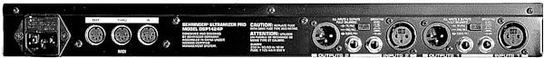 open zoom image for Behringer DSP1424P Ultramizer Pro, Rear View