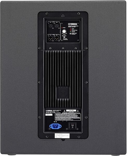 open zoom image for Yamaha DSR118W Powered Subwoofer (800 Watts, 1x18"), Rear