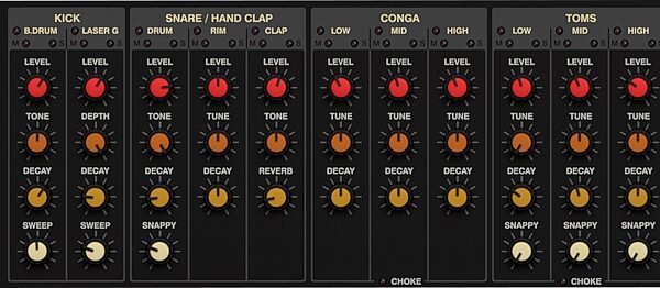 open zoom image for D16 Group Nepheton Drum Machine Plug-in Software, Digital Download, Action Position Back