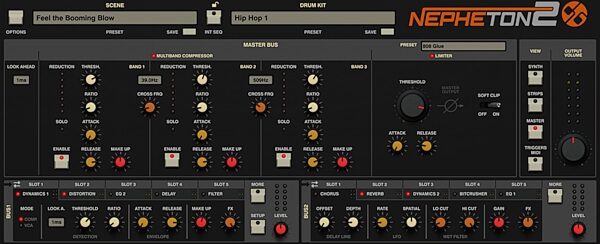 open zoom image for D16 Group Nepheton Drum Machine Plug-in Software, Digital Download, Action Position Back