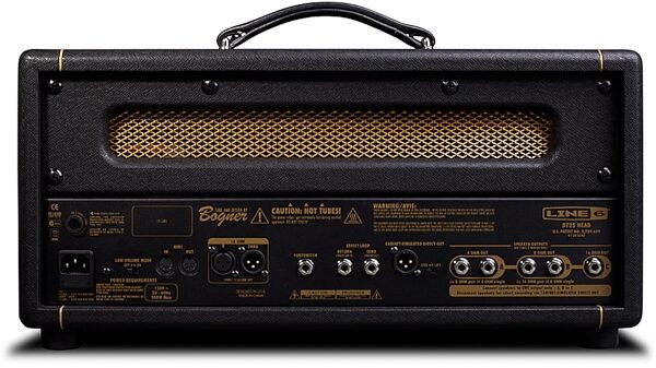 open zoom image for Line 6 DT25 Guitar Amplifier Head, 25 Watts, Back
