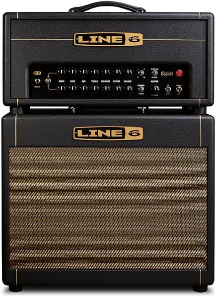 open zoom image for Line 6 DT25 Guitar Amplifier Half Stack with DT25 Head and Cabinet, Main