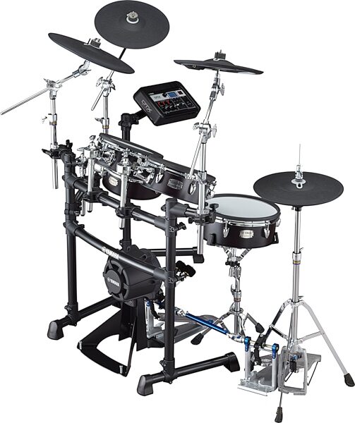 open zoom image for Yamaha DTX8K-M Mesh Electronic Drum Kit, Black Forest, Action Position Back