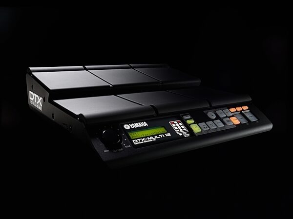 open zoom image for Yamaha DTX-Multi 12-Trigger Multi-Percussion Electronic Drum Pad, Black, Glamour View