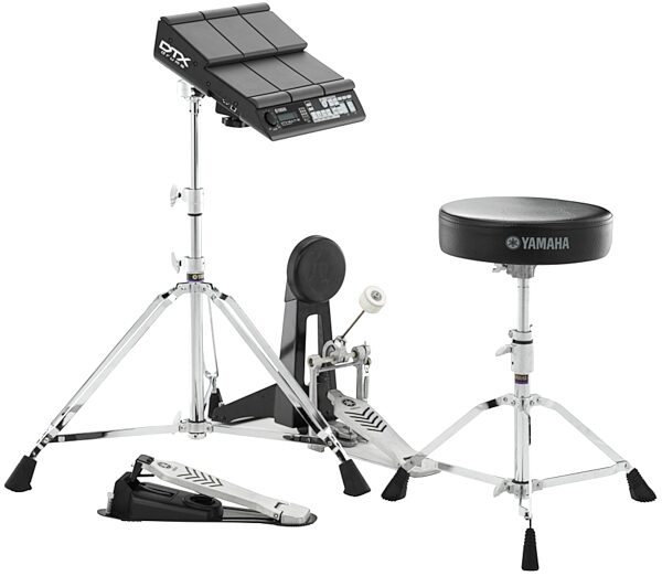 open zoom image for Yamaha DTX-Multi 12-Trigger Multi-Percussion Electronic Drum Pad, Black, Setup Example 1