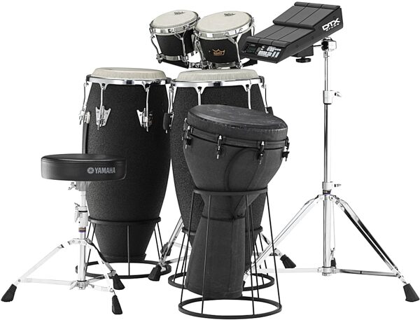open zoom image for Yamaha DTX-Multi 12-Trigger Multi-Percussion Electronic Drum Pad, Black, with Percussion Rig (NOT Included)