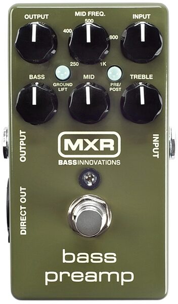 open zoom image for MXR M81 Bass Preamp Pedal, New, Main