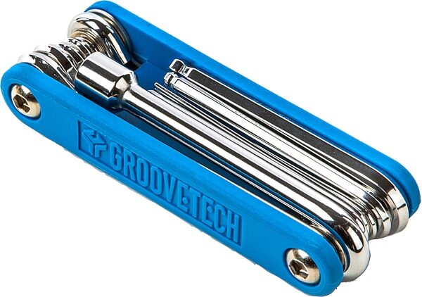 open zoom image for GrooveTech GTMLT1 Guitar and Bass Multi-Tool, New, Action Position Back