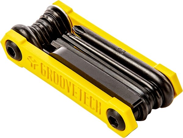 open zoom image for GrooveTech GTMM2 Mini-Multi Guitar/Bass Multi-Tool, New, Action Position Back
