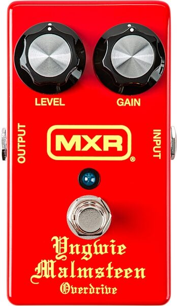 open zoom image for MXR YJM308 Yngwie Malmsteen Overdrive Pedal, New, Action Position Back