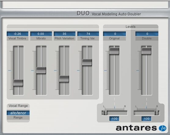 open zoom image for Antares AVOX Vocal Toolkit Plug-In Bundle (Macintosh and Windows), Duo