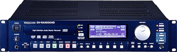 open zoom image for TASCAM DVRA1000HD High-Resolution Audio/DSD Master Recorder with Hard Drive, Main