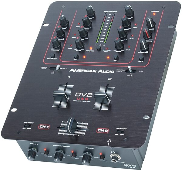 open zoom image for American Audio DV2 USB Digital DJ Mixer, Main